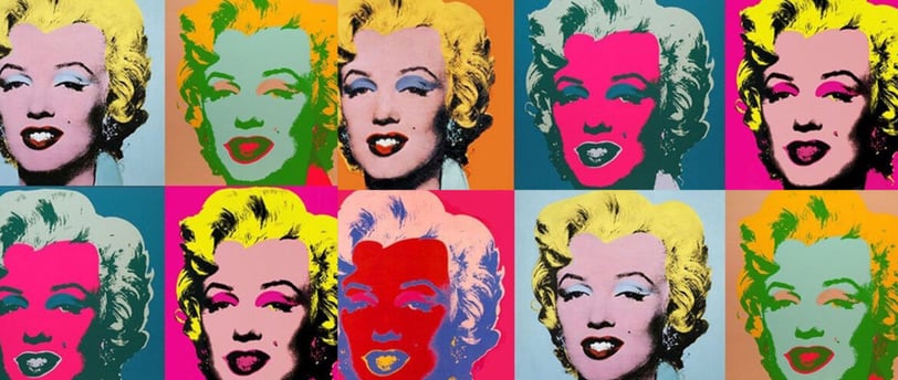 Artistas Pop como Andy Warhol, Roy Lichtenstein e Claes Oldenburg buscavam romper com a ideia tradicional de arte.