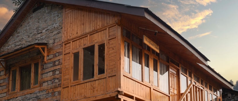 luxury homestay in Sethan Woodland Chalet