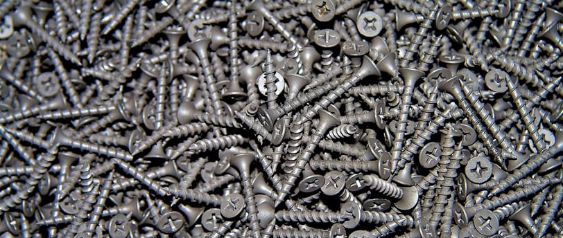 box of coarse thread drywall screws