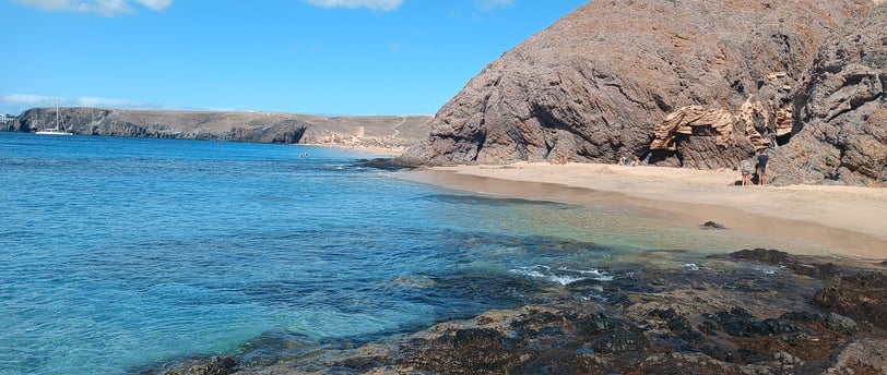 Playa de Papagayo a Lanzarote