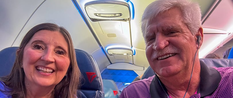 We're leaving, on a jet airplane...