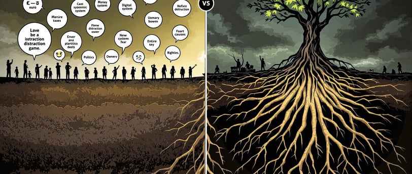 surface discussions vs root discussions