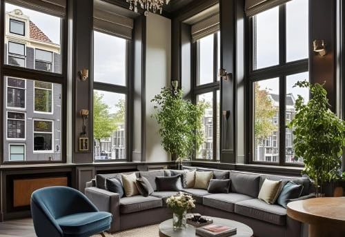 Hotel room in Amsterdam