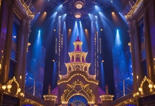 cirque du soleil performing in las vegas the show “michael jackson one”