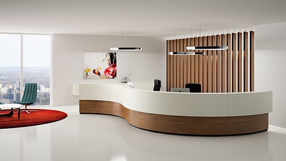 The importance of a welcoming reception desk