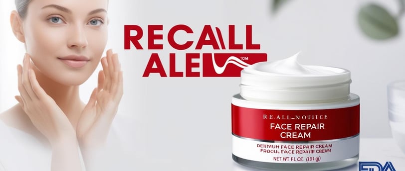 First Aid Face Moisturizer Recalled Nationwide as FDA Sets Risk Level