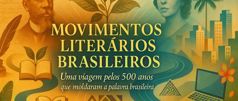 imagem que representa a ecencia de todos os movimentos literários brasileiros