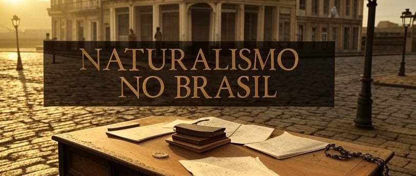 Imagem que retrata o movimento literário brasileiro conhecido como naturalismo