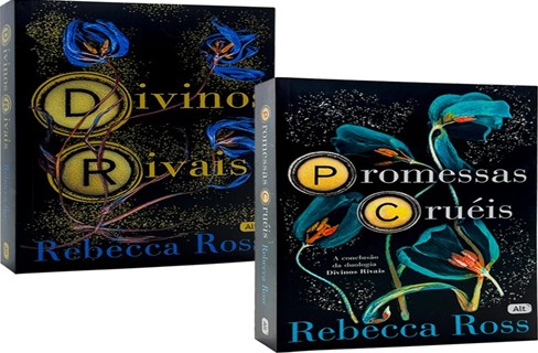 imagens das capas dos livro da saga Divinos Rivais