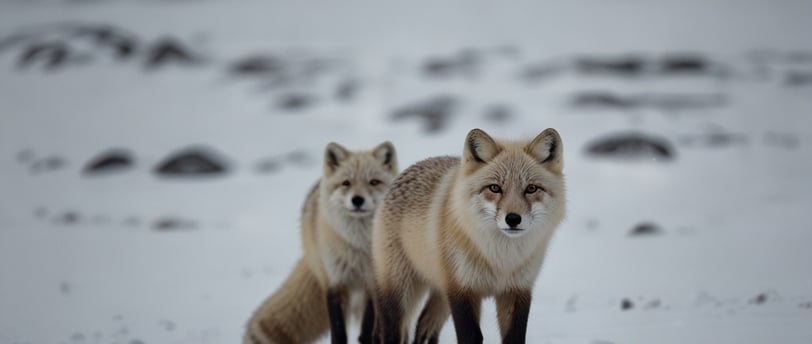 svalbard tilki kutup