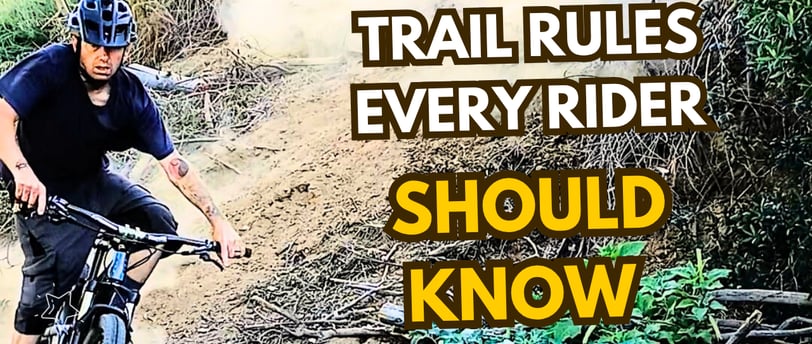 Trail rules every mountain biker should know and follow