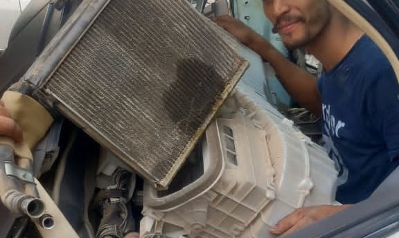 اصلاح مكيفات السيارات