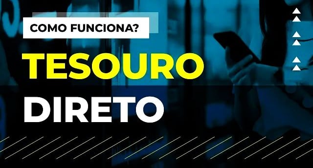 Imagem ilustrativa com a pergunta: Como funciona o tesouro direto ?