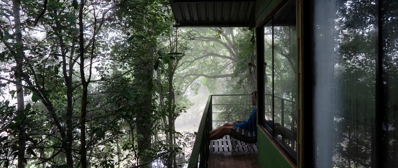 a person sitting on a porch with Alzheimer's or dementia memory loss