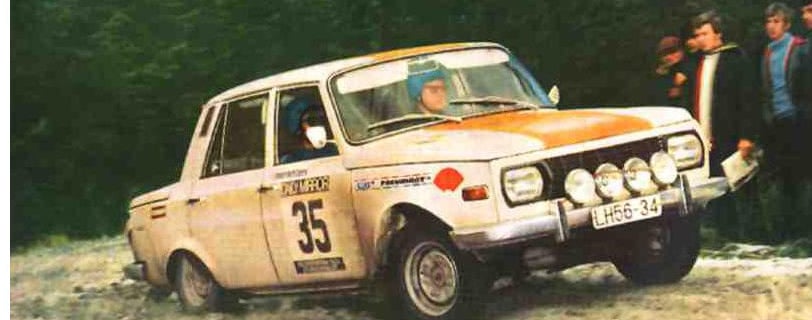 Wartburg 353 im Rallye-Einsatz