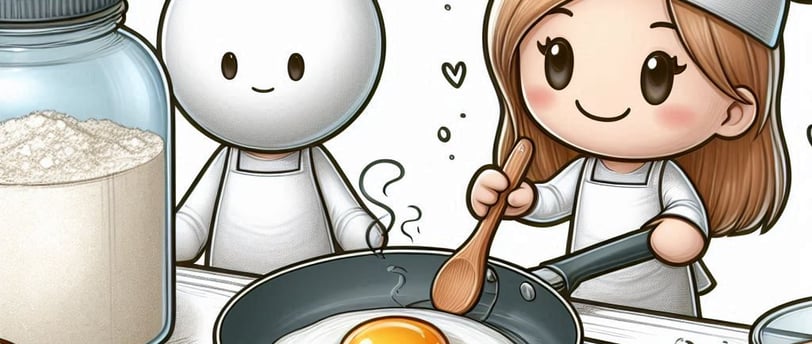 Desenho-de-cozinheira-fazendo-farofa