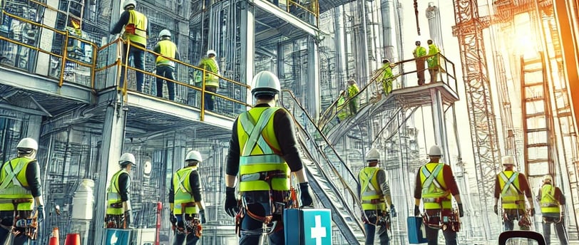 Les Normes de Sécurité Indispensables dans le Travail en Hauteur EPI / EPC