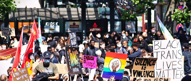Manifestación Woke