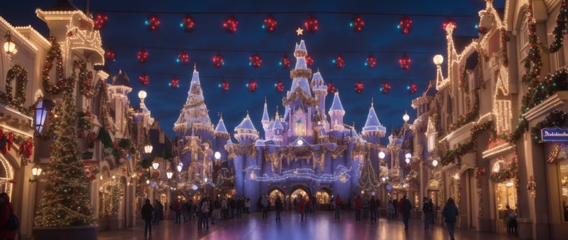 Visit Disney World for Christmas