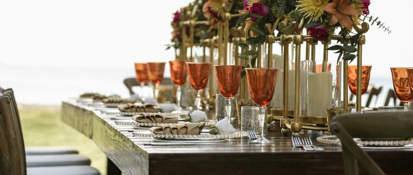 Dubai destination wedding with Arabian-inspired themes.