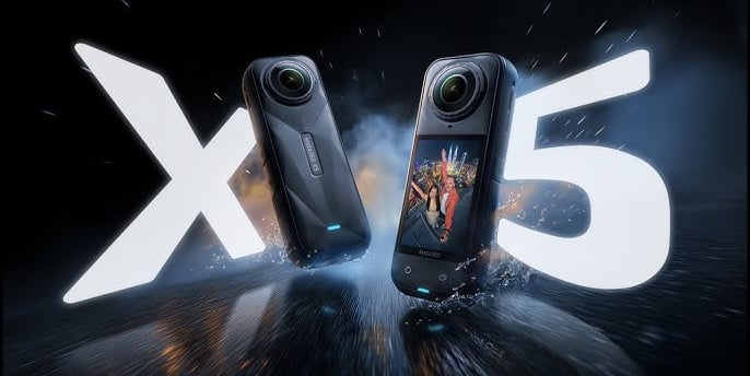 Insta360 X5  for paragliding in egypt