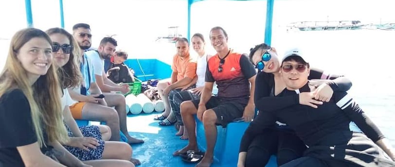 Russian group dive package in Bali #DivePackageBali #RUdiving