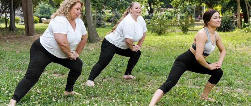 Why does yoga help in reducing weight?
