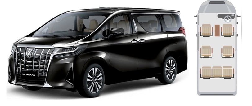 Toyota Alphard - Transport service