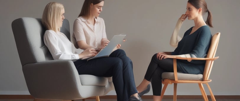 photo of white staircase