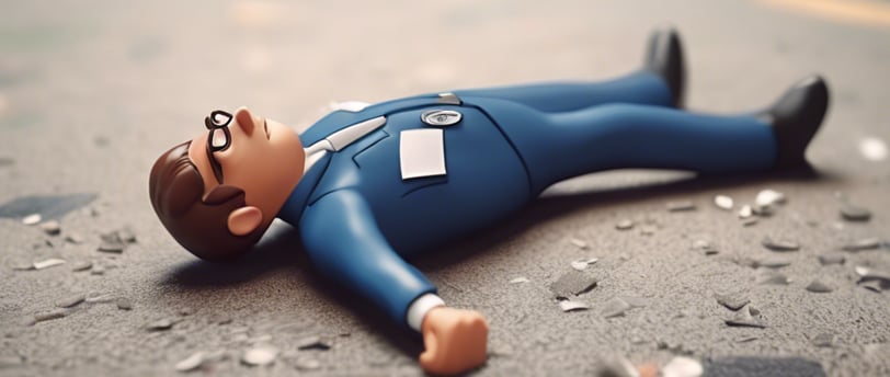 man injured