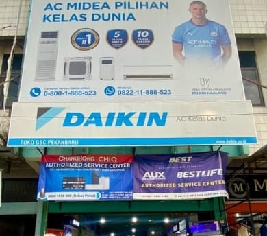 Toko AC Terbaik Pekanbaru