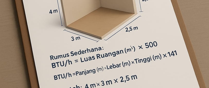 Pemasangan AC Pekanbaru