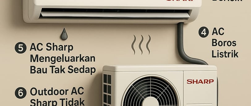 Service AC Sharp Pekanbaru
