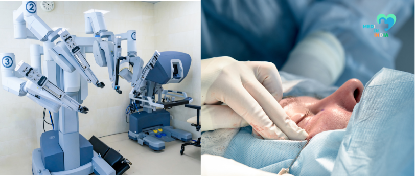 Cutting-edge robotic surgery performed by skilled surgeons at a partner hospital in India.