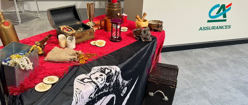 escape room portatile per evento aziendale