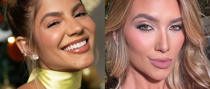 a woman with blonde hair and a choker virginia fonceca HARIANE ALMEIDA