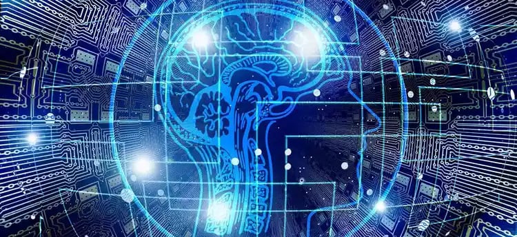 a brain map of a brain scang inteligencia artificial deepseek
