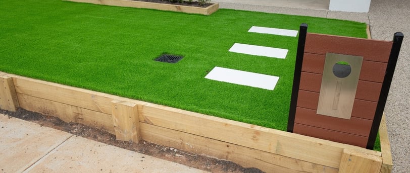 Synthetic turf in Florida Panhandle.