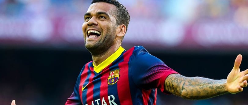 Daniel Alves in Barcelona