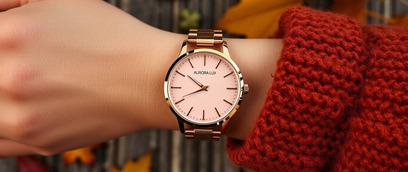 Jam tangan rose gold