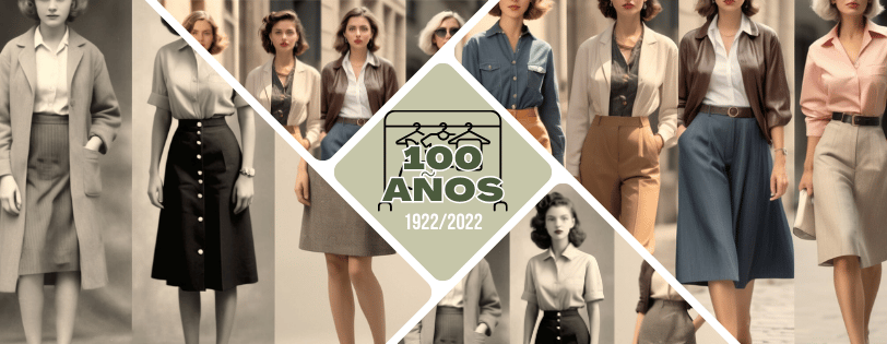 a group of women in business attire standing in front of a group of women