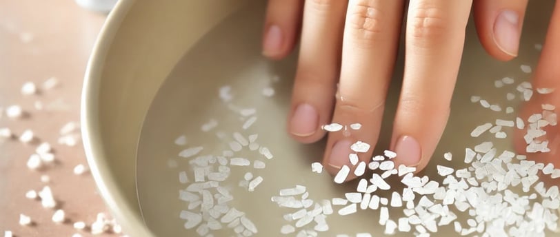 Saltwater soak for nail fungus:A cost-effective, natural solution to promote healthier, cleaner nail