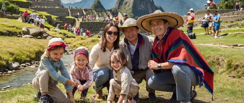 Faire de l'excursion en famille ,Visiter l'amerique latine  et Machu Picchu