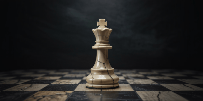 échecs le roi est seul