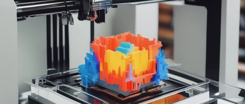 a group of orange origami swans sitting on top of a table