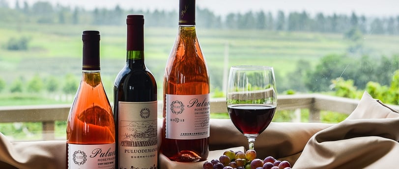 Imagine cu tipurile de vinuri