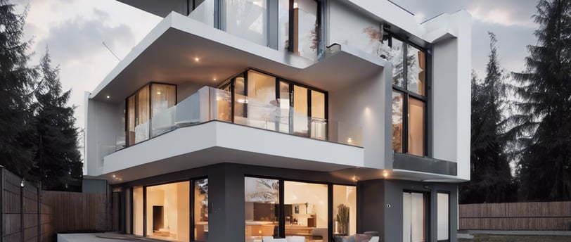 white concrete building