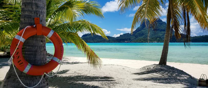 Beach, Bora Bora