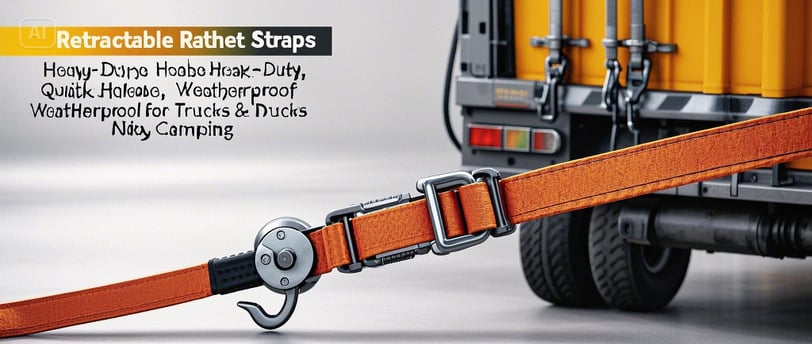 Retractable Ratchet Straps
