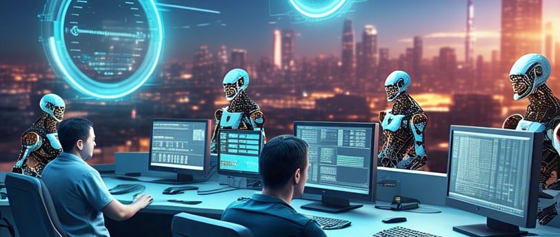AI-powered digital marketing control center 2025 by Fluxion AI with automation, growth, and smart tools”